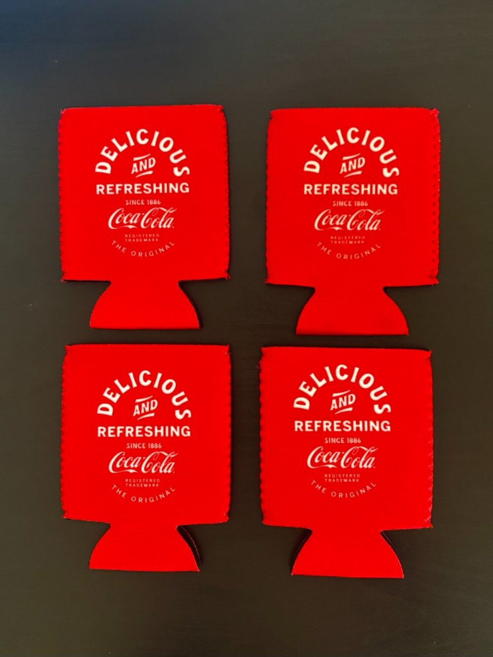 Coca Cola Koozie - Set of 4